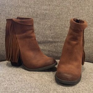 Women’s Fringe Booties